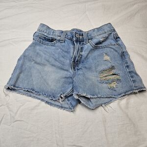 Old Navy Blue Casual Cut-Off Shorts